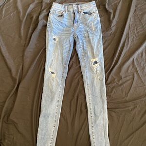 AEROPOSTALE JEANS high rise skinny